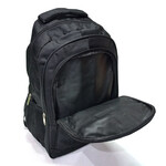 Mochila Flb Portanotebook Pin Rojo 18 2988 Negra Imperm.